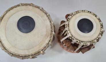 Traditionelles Indisches Trommelset Tabla